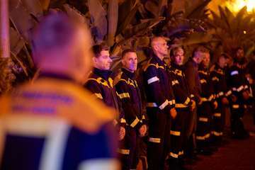 Emotivo adiós al bombero José Francisco Sánchez Cazón/TA.